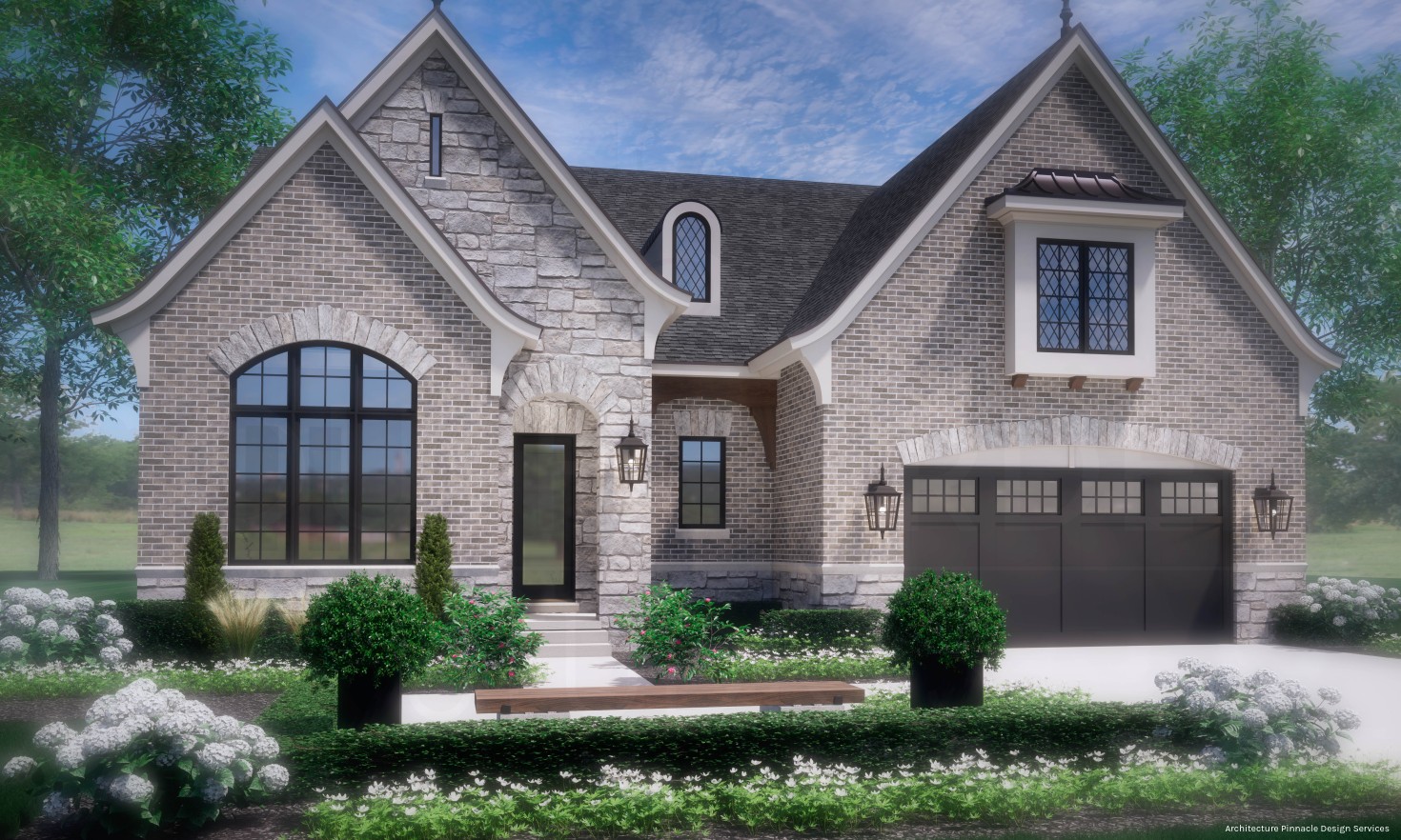 Southeast Michigan Ranch Rendering