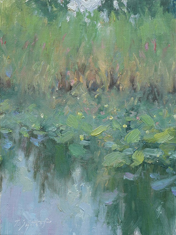 Joy in the Morning 6x8 Oil