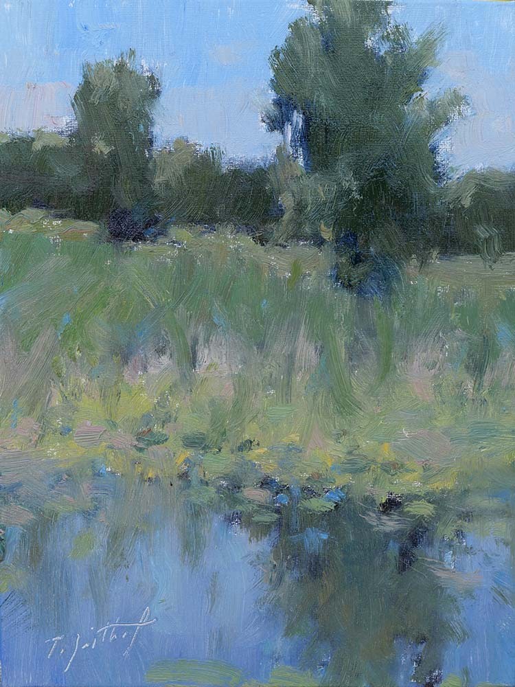 Mid Day Sun 6x8 Oil